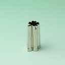 4つ葉のクローバークキ付き 生抜きC #67 抜き型 型抜き お菓子 四葉 四つ葉 よつば 茎付き 金属