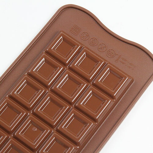 チョコレート型 シリコンモールド Tablette Choco Bar（タブレットチョコバー）SCG037 チョコ型 モルド お菓子 EASYCHOC イージーチョコ ショコラ