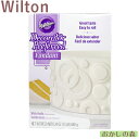 ウィルトン ロールフォンダン ホワイト 680g シュガークラフト #710-2301 Wilton DECORATOR PREFERRED WHITE FONDANT 24OZ お菓子 食品 食材