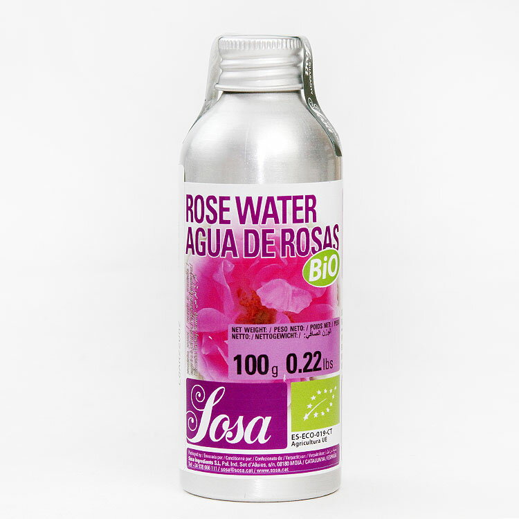 ダマスクローズウォーター 100ml 香料 香り付け 風味 お菓子 食品 食材 薔薇