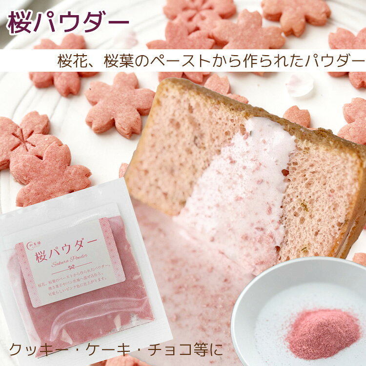 【2026年度】桜パウダー 5g さくら パイオニア企画 食品 食材