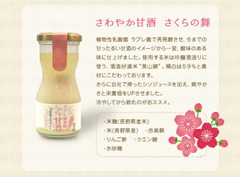 ラブレ菌発酵さわやか甘酒100g6本入