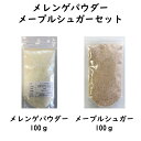 メレンゲパウダー メープルシュガーセット 各100g 業務用 常温保存