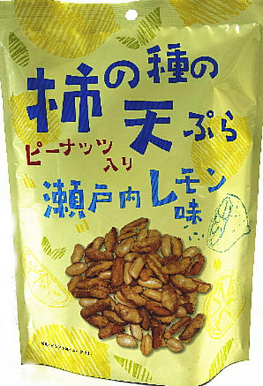 タクマ食品 柿の種の天ぷら(ピーナッツ入り) 瀬戸内レモン味60g(10g×6袋)×10袋