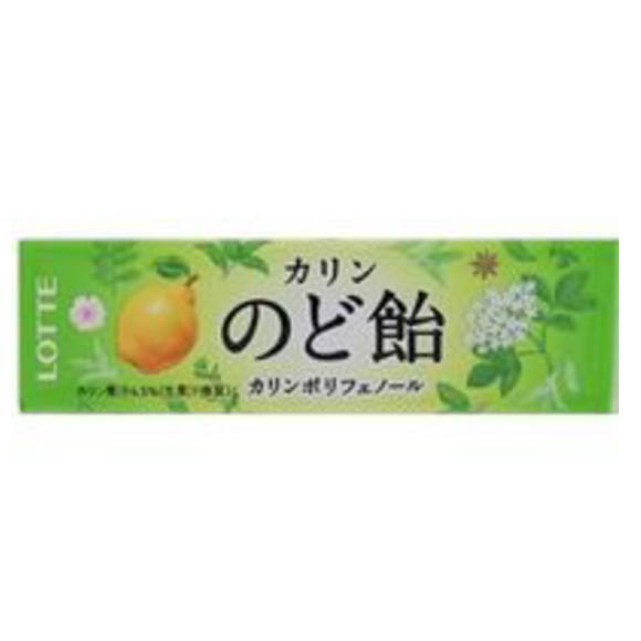 ロッテ のど飴スティック（カリン)11粒×10個