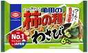 名称 菓子 内容量 164g 原材料 うるち米粉（国産）、でん粉、ピーナッツ（ピーナッツ、植物油脂、食塩）、しょうゆ、わさび風味シーズニング、砂糖、魚介エキス調味料、たん白加水分解物、こんぶエキス、粉末わさび／調味料（アミノ酸等）、加工でん粉、ソルビトール、着色料（カラメル、パプリカ色素）、香辛料抽出物、香料、乳化剤、（一部に小麦・卵・落花生・大豆・鶏肉・豚肉を含む） 保存方法 直射日光、高温多湿を避けて常温で保存してください。 賞味期限 パッケージに記載 製造者 亀田製菓株式会社 新潟市江南区亀田工業団地3-1-1 備考