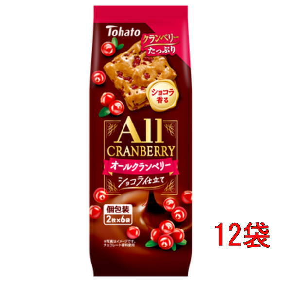 東ハト オールクランベリー ショコラ仕立て12枚 ×12袋