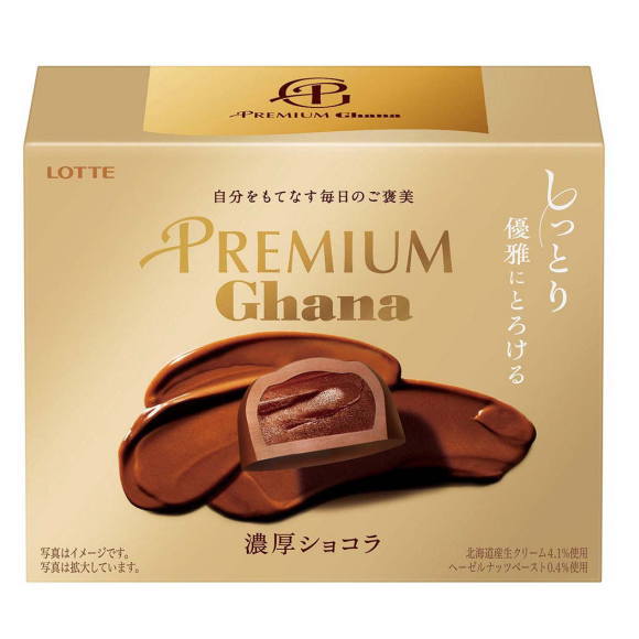 ロッテ プレミアムガーナ 濃厚ショコラ60g×72個（6入×12）