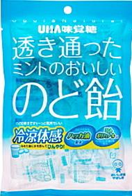 【心ばかりですが…クーポンつきます☆】UHA味覚糖透き通ったミントのおいしいのど飴92g×6袋入