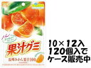 【心ばかりですが…クーポンつきます☆】明治 果汁グミ温州みかん 54g×10袋入×12セット