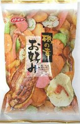 【心ばかりですが…クーポンつきます☆】イケダヤ製菓 磯の幸お好み 110g×12袋入 米菓 まとめ買い ミックスあられ