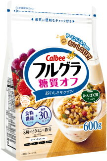 【心ばかりですが…クーポンつきます☆】カルビー フルグラ糖質オフ 600g×6袋入