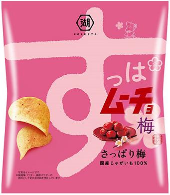 湖池屋　すっぱムーチョチップスさっぱり梅　55g×12袋入