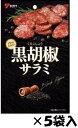 【心ばかりですが…クーポンつきます☆】 ヤガイ食品 黒胡椒サラミ 45g×5袋入 駄菓子