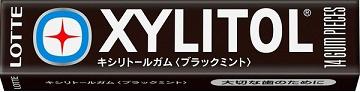 ロッテ キシリトールガムブラックミント 14粒×20個入 キシリトールブラック【心ばかりですが…クーポンつきます☆】のサムネイル