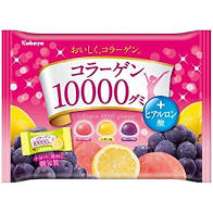 【心ばかりですが…おまけつきです☆】カバヤ食品コラーゲン10000グミ170g×10袋入