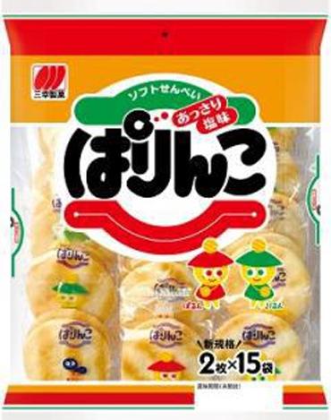 【心ばかりですが…クーポンつきます☆】三幸製菓ぱりんこ*30枚×6袋入のサムネイル