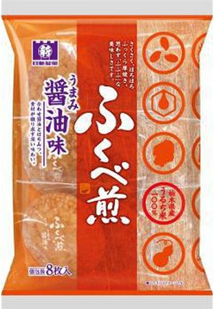 【心ばかりですが…クーポンつきます☆】日新製菓醤油ふくべ煎*8枚×6袋入