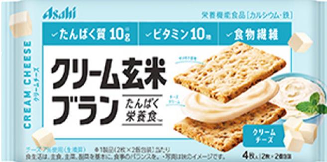 アサヒグループ食品クリーム玄米ブランクリームチーズ72g×6袋入