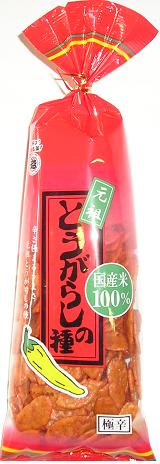 【心ばかりですが…おまけつきます☆】越後製菓とうがらしの種80ｇ×10袋入