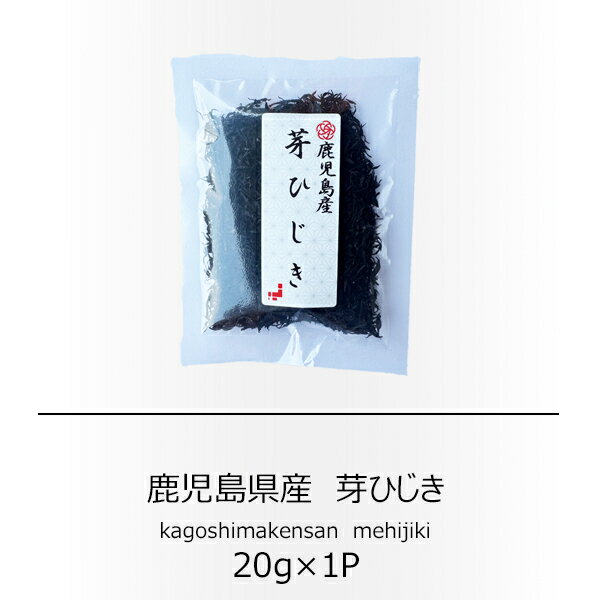 岡商店　鹿児島県産　芽ひじき　20g【配送日時指定不可】【送料無料】【メール便対応】
