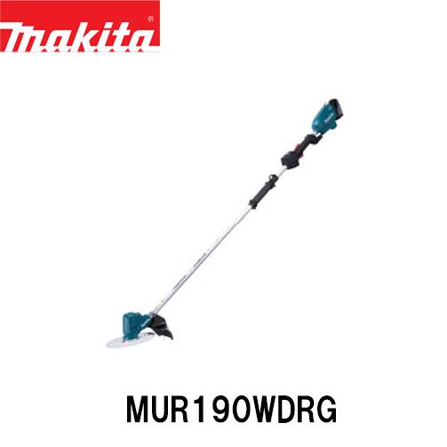 商品情報 メーカー名 makita マキタ 商品名 充電式草刈機【MUR190WDRG】 商品詳細 ●18V ●草刈刃 ø230mm(DCホワイトチップソー付) ●リチウムイオン6.0Ah ●高速回転6,000min-1 ●標準棹 商品説明 ●回転数（min-1）［回転/分］ ・高速：0～6,000 ・中速：0～5,100 ・低速：0～3,500 ●本機寸法（長さ×幅×高さmm） 1,836×251×236 ●1充電あたりの連続運転時間（金属刃） ・高速：約1時間20分 ・中速：約1時間50分 ・低速：約4時間 ●質 量(kg)(バッテリ含む) 2.8 ●標準付属品 チップソー（刈刃）・飛散防護カバー・刃物（刈刃）カバー・肩掛けバンド・保護メガネ・ボックスドライバー・六角棒スパナ4・アクセサリバッグ ▼　▼　関連商品はコチラ　▼　▼ 18V　バッテリー