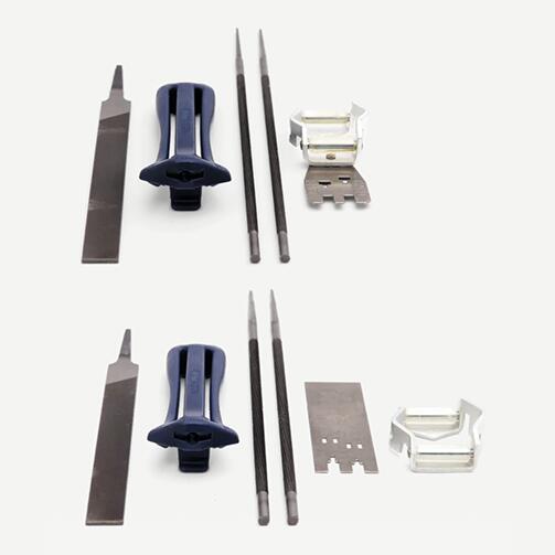 Husqvarna ハスクバーナ 目立てキット チェンソー 目立て やすりハンドル コンビゲージ 丸やすり 2