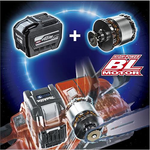 makita マキタ MUC030GZR 充電式チェンソー(本体のみ / バッテリ・充電器別売) 40Vmax 95TXL 50mL 400mm 450mm 500mm