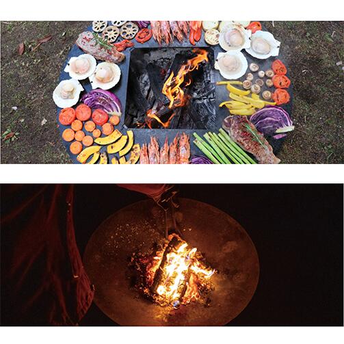 ファイヤーボウル ヤビィ 81312 YAGOONA ヤグーナ Yabbiファイヤーサイド FIRESIDE キャンプ アウトドア 鉄板 焚火 グリル BBQ