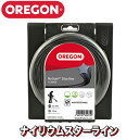 OREGON オレゴン ナイロンコード ナイリウムスターライン(星型) (太さ 3.0mm×長さ60m) 104884E