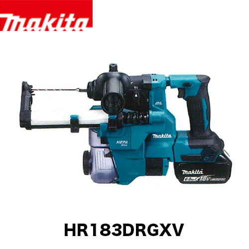 makita ޥ żϥޥɥ HR183DRGXV Хåƥ(BL1860B)2ܡŴ(DC18RF) 㽸󥷥ƥաӥå