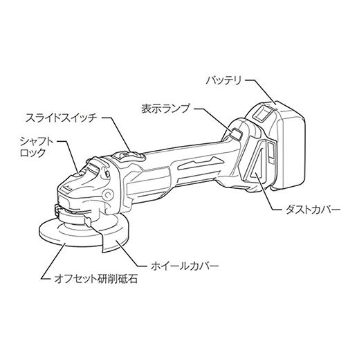 makita �ޥ��� GA404DZN ���ż��ǥ��������饤���(���ΤΤ� / �Хåƥꡦ���Ŵ�����) ���� ���� AFT ����ٺ�� ���饤�ɥ����å� ���饤����� ����