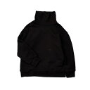 sweat highneck (black)/ mounten(マウンテン)