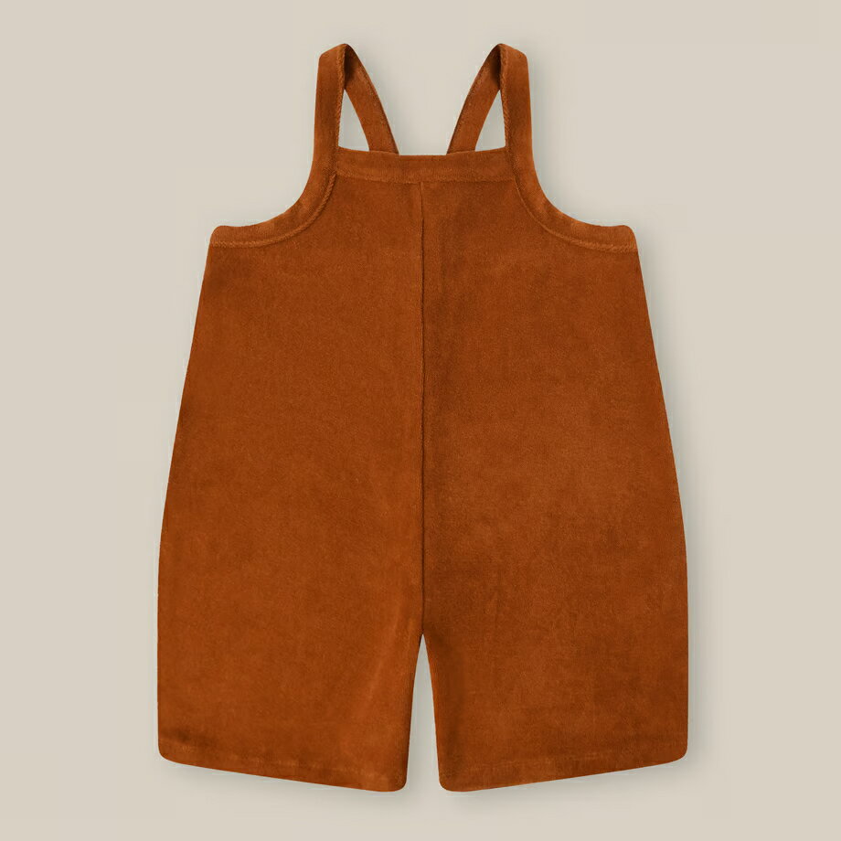 ダンガリーズ　Terracotta Terry Cropped Dungarees/organiczoo(オーガニックズー) 【ネコポス】