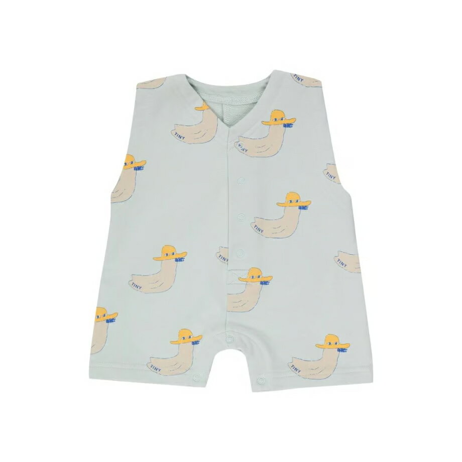 ץ DUCKS JUMPSUIT pale mintSS25-061/ tinycottons(ˡåȥ)