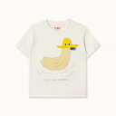 Tシャツ DUCK GRAPHIC TEE off-white【SS25-078】/ tinycottons(タイニーコットンズ)