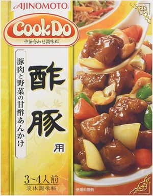 送料無料 味の素 CookDo 酢豚用 140g×20