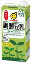 送料無料 マルサンアイ 調製豆乳 1000ml×6本