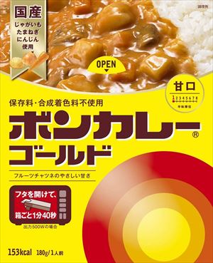 ボンカレーゴールド 甘口 180g まとめ買い(×10)|(402715)