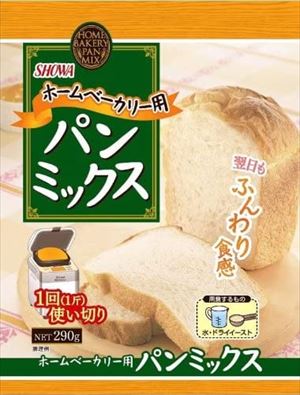 送料無料 昭和 ホームベーカリー用パンミックス 290g×30個