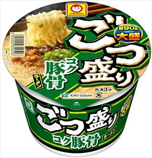 御用蔵 大川 送料無料 マルちゃん ごつ盛り コク豚骨ラーメン 115g×24個