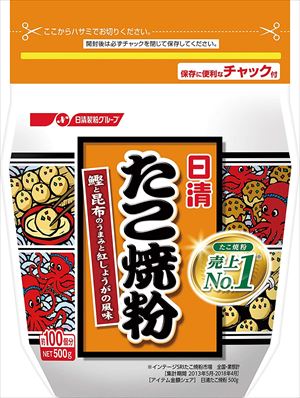 送料無料 日清 たこ焼粉 500g×12袋