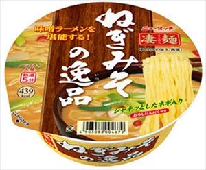 送料無料 ニュータッチ 凄麺ねぎみその逸品 133g 12個