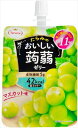 送料無料 たらみ おいしい蒟蒻ゼリー マスカット味 150g×12個
