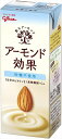 送料無料 グリコ アーモンド効果 砂糖不使用 200ml×12本