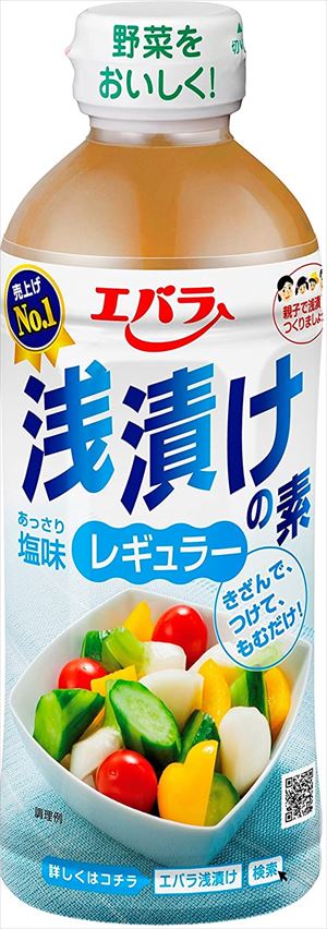 送料無料 エバラ 浅漬けの素 500ml 6本