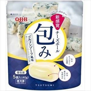 送料無料 QBB 包み ゴルゴンゾーラ風味 (5個入り)×20個 クール