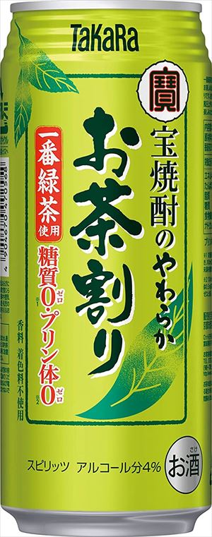 宝焼酎のやわらかお茶割り チューハイ 480mlx48本