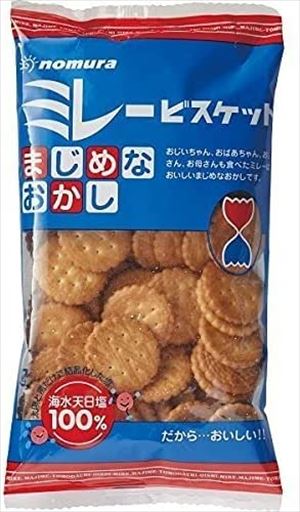 送料無料 野村煎豆加工店 ミレービスケット 120g×40袋