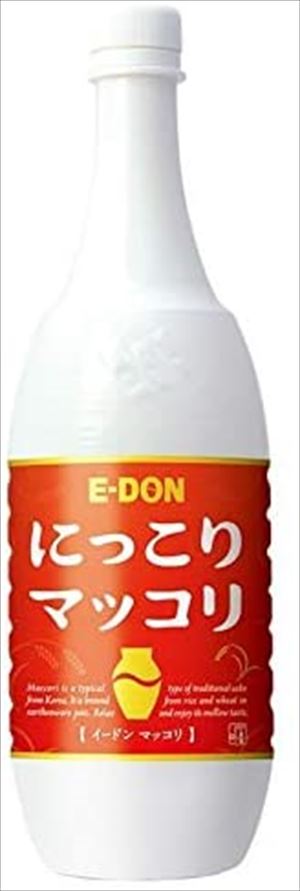 送料無料 E-DONにっこりマッコリ PET 二東（イードン） 1000ml×5本 1